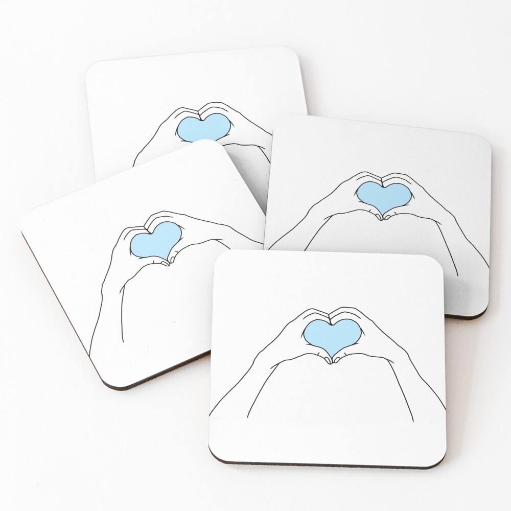 Item preview, Coasters (Set of 4) designed and sold by CreateWithRose.