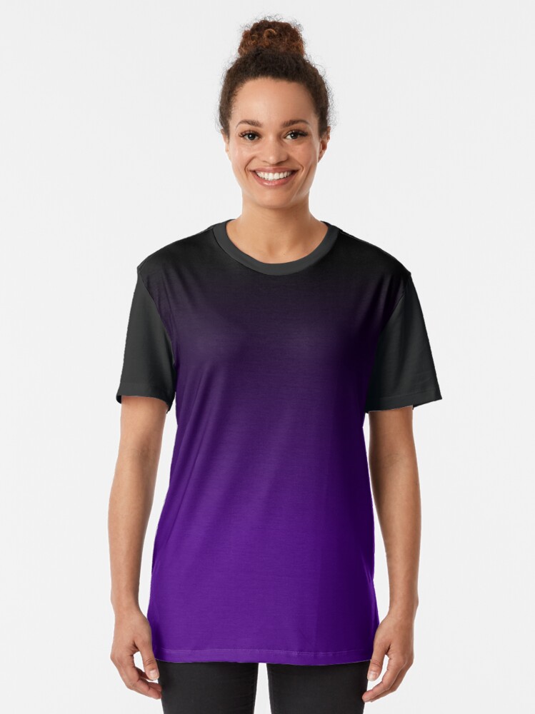 purple ombre shirt