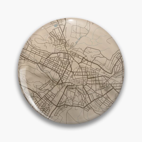 Item preview, Winterthur Sepia Map designed and sold by CPTVDesign.