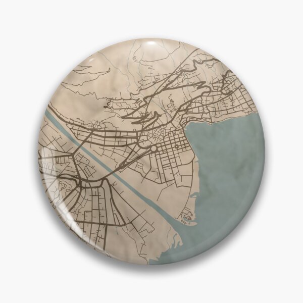Item preview, Locarno Sepia Map designed and sold by CPTVDesign.