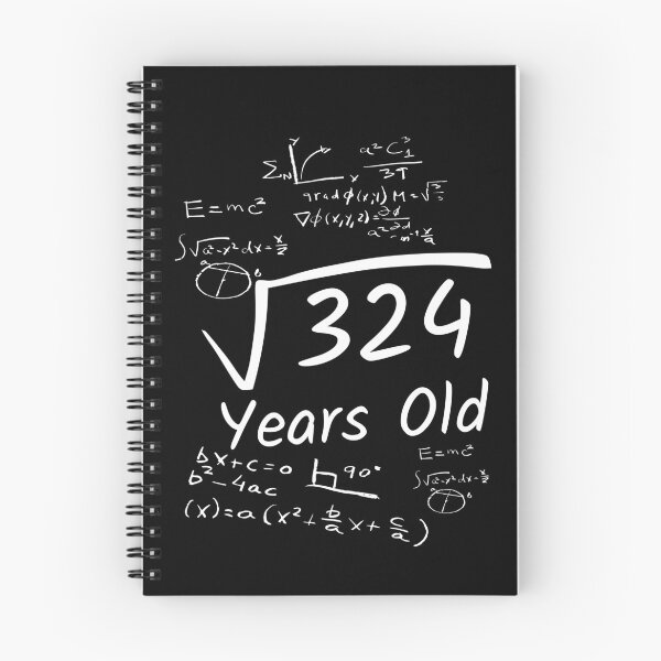 Item preview, 18th Birthday Math 324 Year Old Square Root designed and sold by Ayyax.