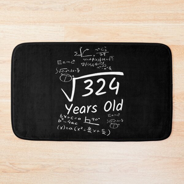 Item preview, 18th Birthday Math 324 Year Old Square Root designed and sold by Ayyax.