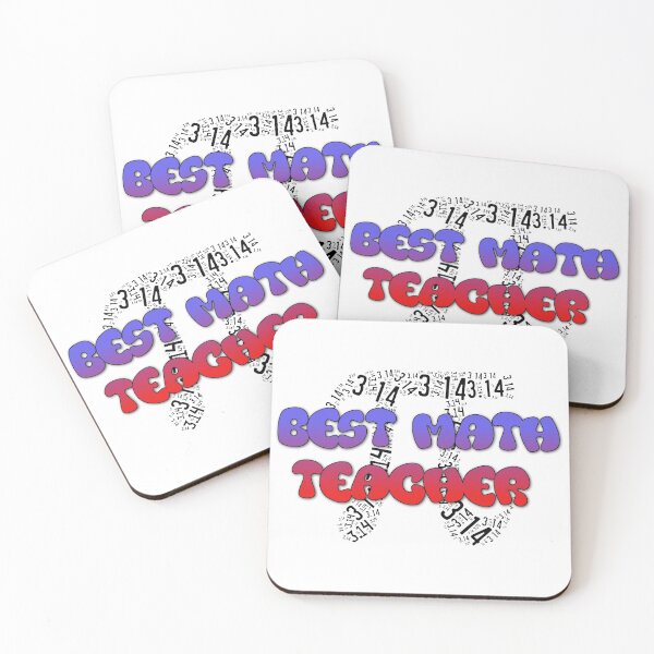 Item preview, Best Math Teacher designed and sold by AmandaDesign.
