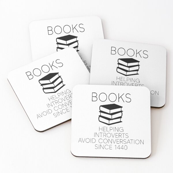 Item preview, Books- Helping Introverts Avoid Conversation Since 1440 designed and sold by Majestic Victory.