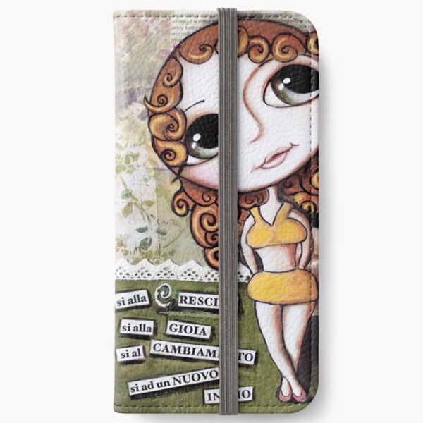 Rita Hayworth pin up for a new start iPhone Wallet