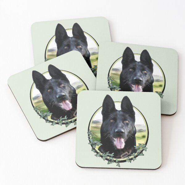 Item preview, Black German Shepherd - Graphic Style designed and sold by Destroyed-Pixel.