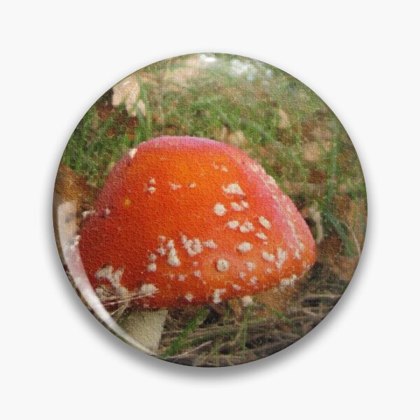 Item preview, Round red toadstool with white spots designed and sold by Jenni Ivins.