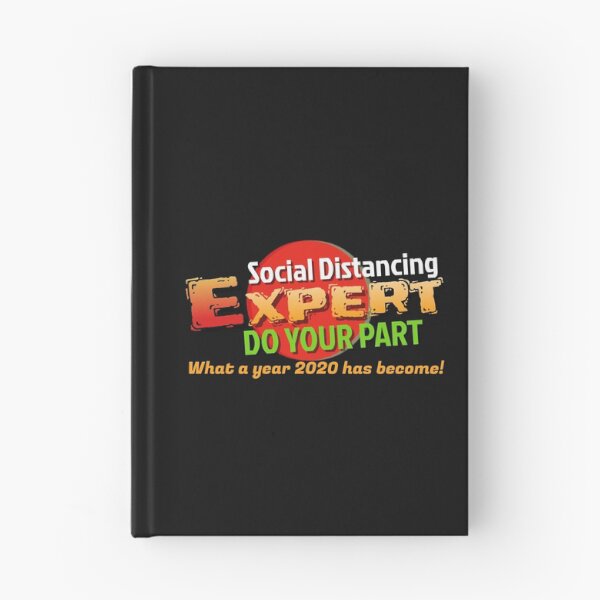 Item preview, "Social Distancing Expert" - DO your Part! A bright and happy design for this terrible Coronavirus period we are going through  designed and sold by JOHNC1.