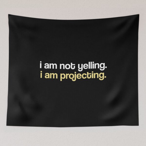 Item preview, Theater I Am Not Yelling I Am Projecting Theatre Musical designed and sold by CLohrenz.