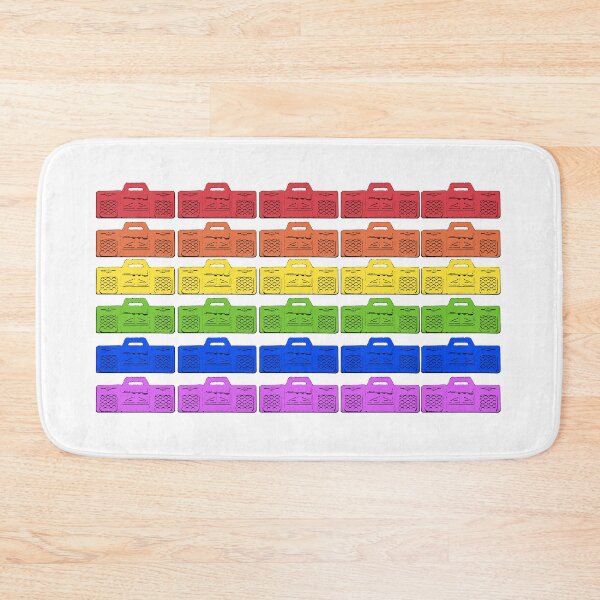 Item preview, Ghetto Blaster Rainbow! Retro Stereo Pattern Art! designed and sold by loveplasticpam.