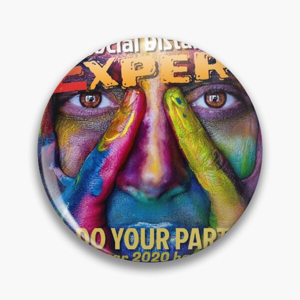 Item preview, Social Distancing Expert - DO your Part! With a very bright,  happy design for this terrible Coronavirus period we are going through designed and sold by JOHNC1.