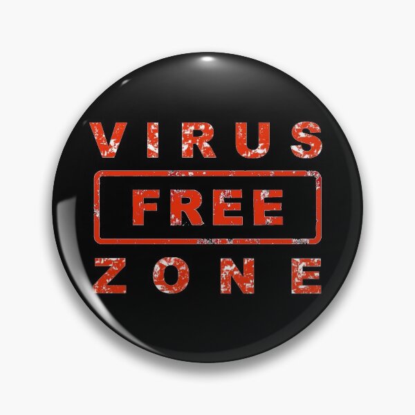 Item preview, Virus free zone designed and sold by aktiveaddict.