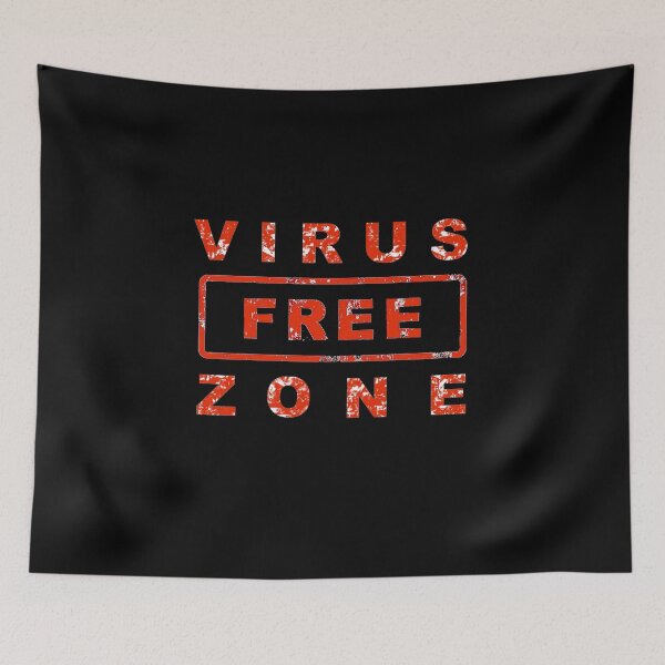 Item preview, Virus free zone designed and sold by aktiveaddict.