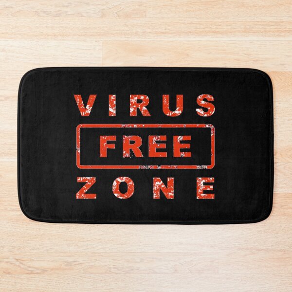 Item preview, Virus free zone designed and sold by aktiveaddict.