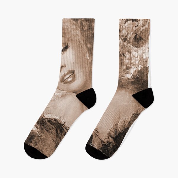 Item preview, Marilyn Cherry Blossoms Sepia designed and sold by TheoDanella.