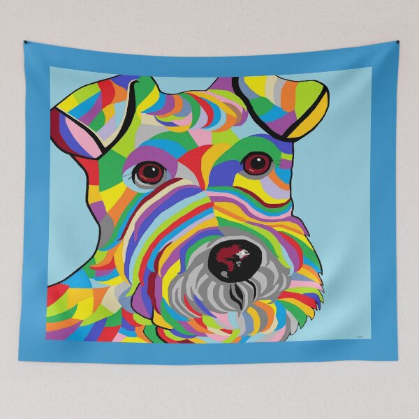 Item preview, Wire Fox Terrier designed and sold by EloiseArt.