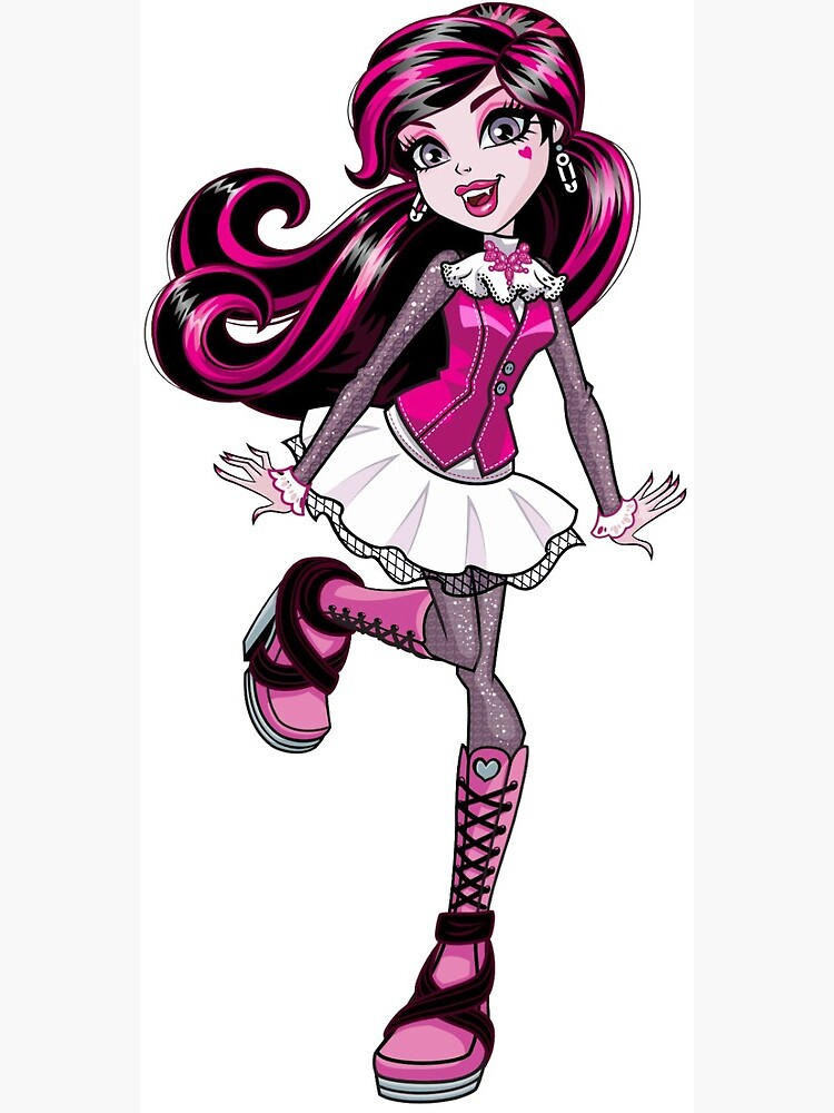 brumoso Excremento servir monster high draculaura" Greeting Card for Sale by noodbles | Redbubble
