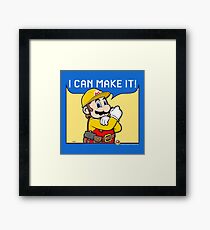 I Can Make It! Framed Print
