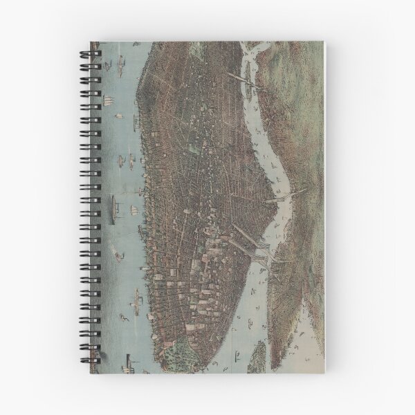 Item preview, Vintage Map of New York City (1905) designed and sold by BravuraMedia.