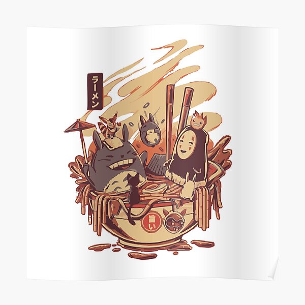 Pool Ramen Party Poster