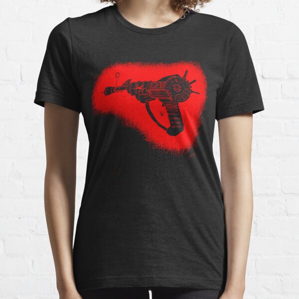 red sketchy ray gun Essential T-Shirt