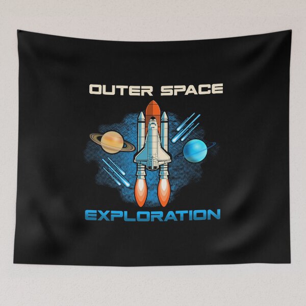 Item preview, Outer Space Exploration Rocket Astronaut designed and sold by perfectpresents.