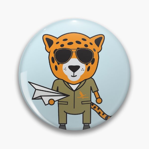 Item preview, James the Jet Pilot Jaguar designed and sold by samedog.