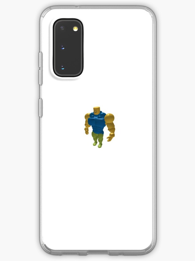 Roblox Buff Noob Case Skin For Samsung Galaxy By Shiteater420 Redbubble - how to get noob skin on roblox mobile