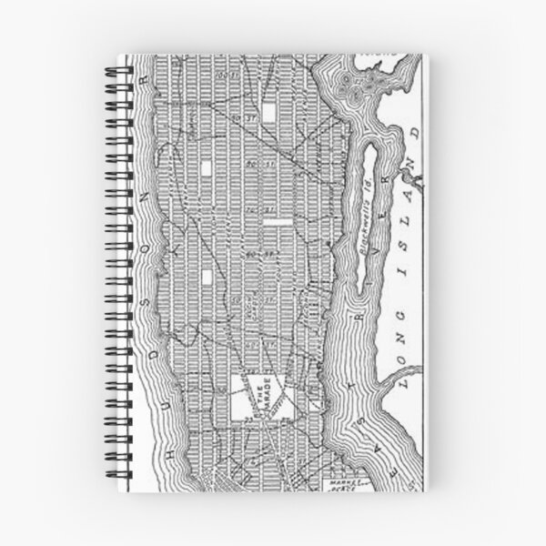 Item preview, Vintage Map of New York City (1811) designed and sold by BravuraMedia.
