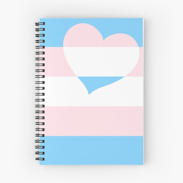 Item preview, LGBTQ Flag with Hearts v2 - Trans designed and sold by Sarinilli.