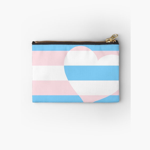 Item preview, LGBTQ Flag with Hearts v2 - Trans designed and sold by Sarinilli.