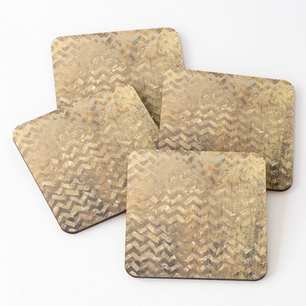 Item preview, Golden Chevron Pattern designed and sold by SoccaTamam.