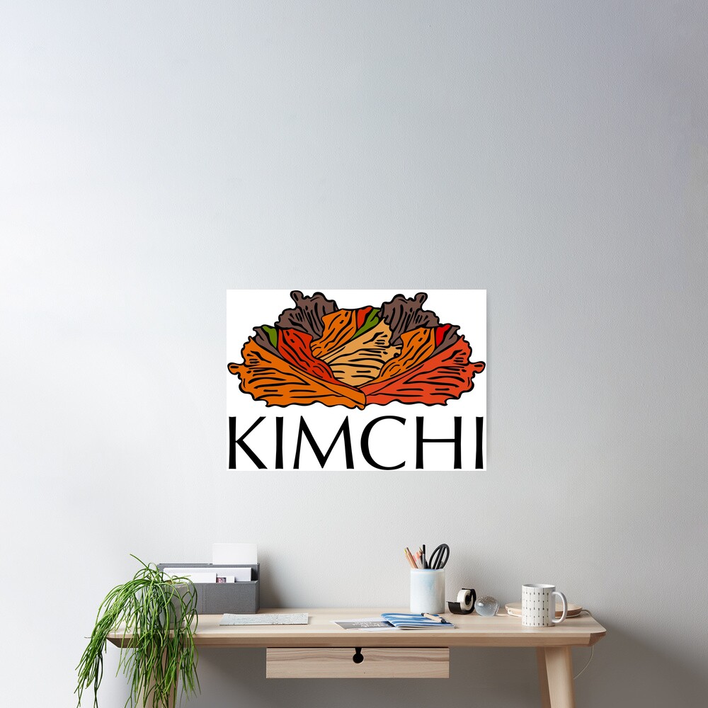 "I ♡ Kimchi | 한국 | Korean Food | Korea | 김치" Poster for Sale by Akinno