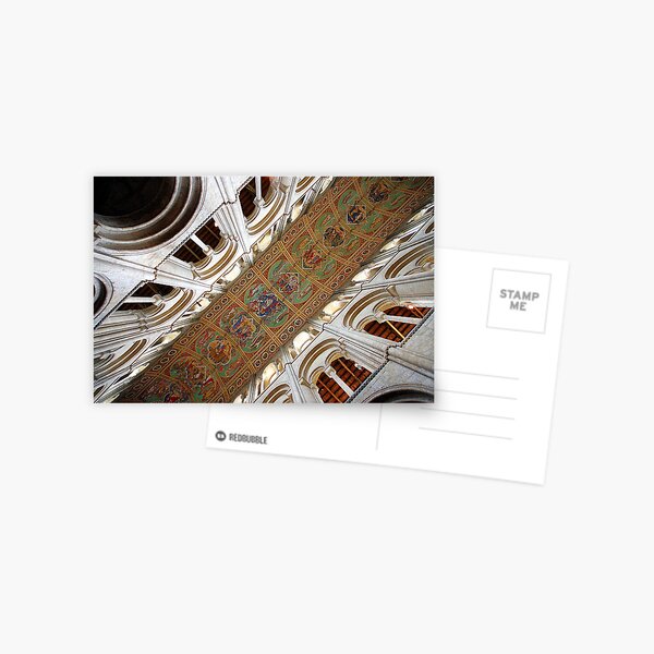 Ely Cathedral Ceiling Postcard