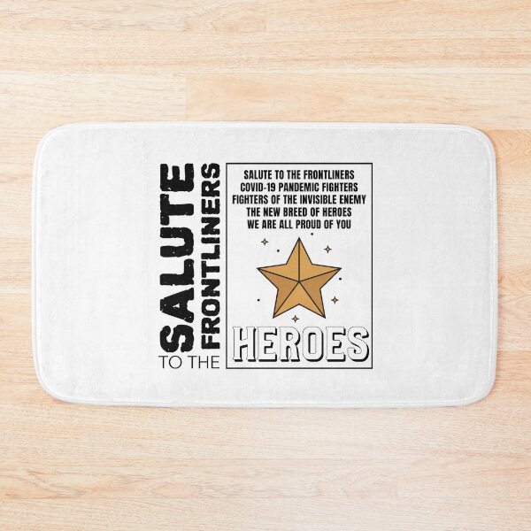 Item preview, Salute To The Frontliners designed and sold by sillyconevalley.