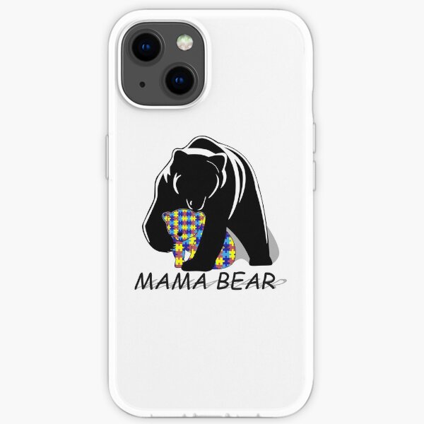 Autism Awareness Mama Bear iPhone Soft Case