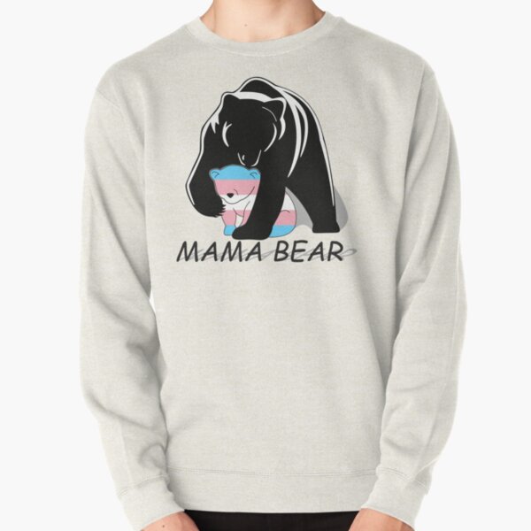 RXRXCOCO Mama Bear Shirts for Women Crewneck Sweatshirt Long Sleeve Top Jumpers Oversized Sweater 