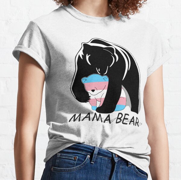 Transgender Pride Mama Bear Classic T-Shirt