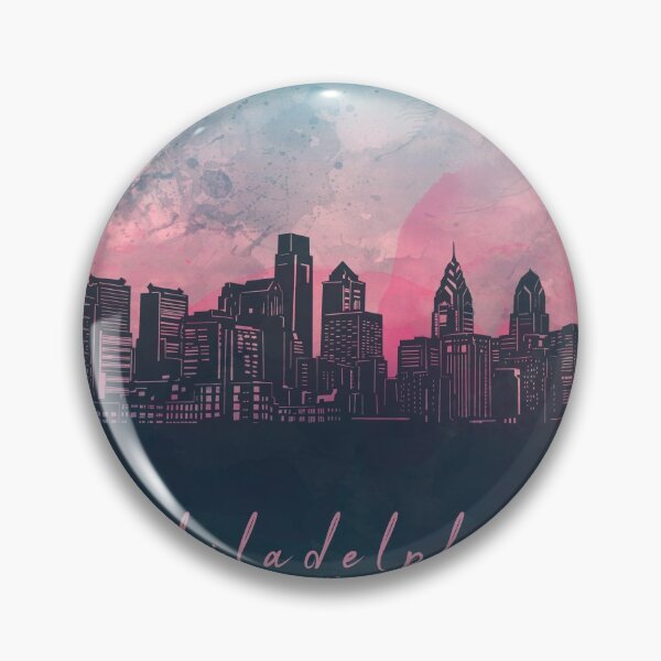 Item preview, philadelphia skyline designed and sold by BekimART2.