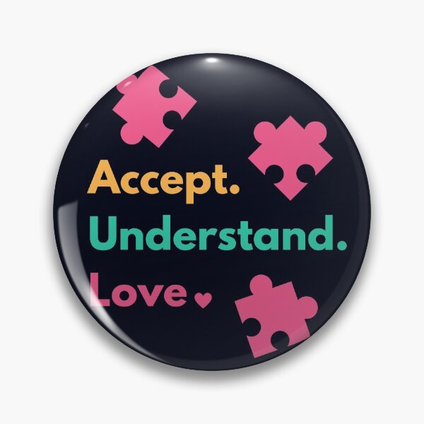Item preview, Accept, Understand, Love - Autism Awareness designed and sold by madtoyman.