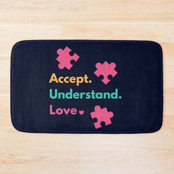 Item preview, Accept, Understand, Love - Autism Awareness designed and sold by madtoyman.