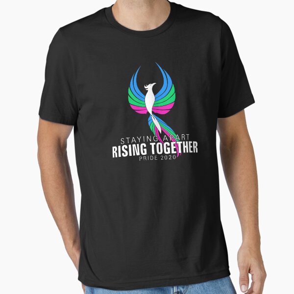 Item preview, Polysexual Staying Apart Rising Together Pride 2020 Phoenix designed and sold by Patrick Hiller.