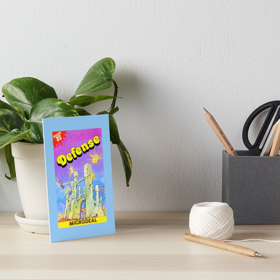 Item preview, Art Board Print designed and sold by RetroTrader.