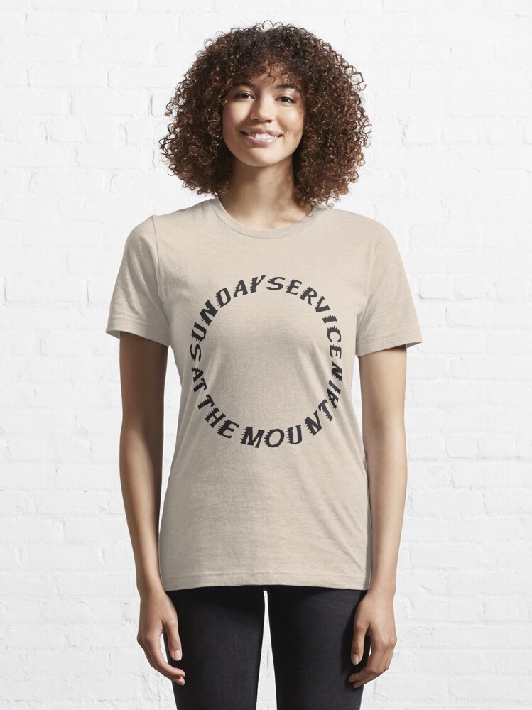 Kanye Sunday Service Merch " Essential T-Shirt for Sale by GoldenGirlStore | Redbubble
