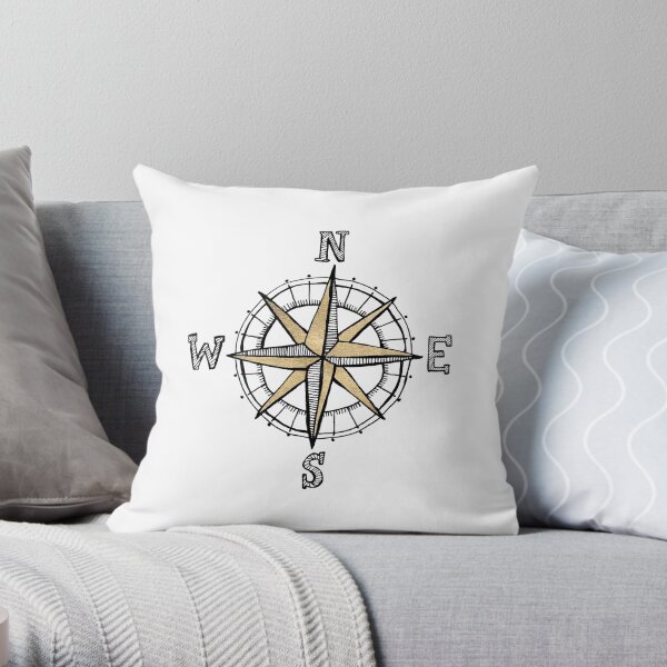 North Throw Pillow