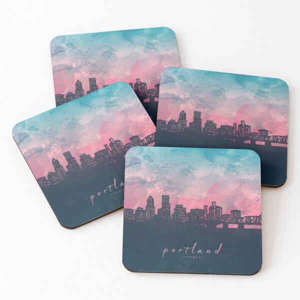 Item preview, portland skyline designed and sold by BekimART2.