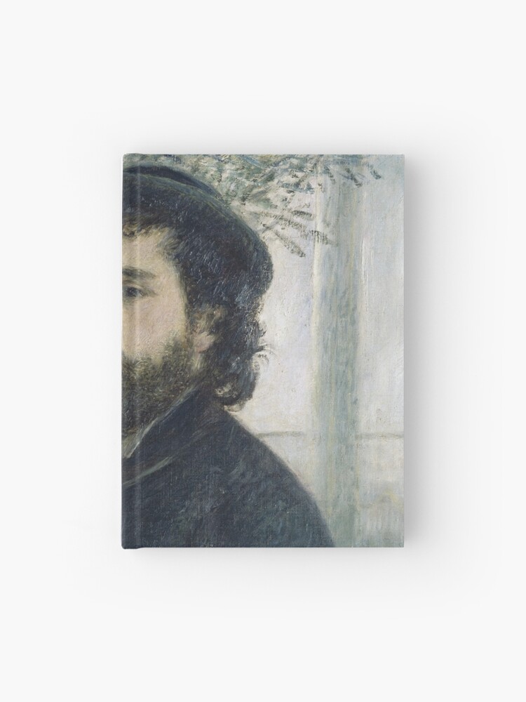 Claude Monet Self Portrait Hardcover Journal By Paulrommer Redbubble