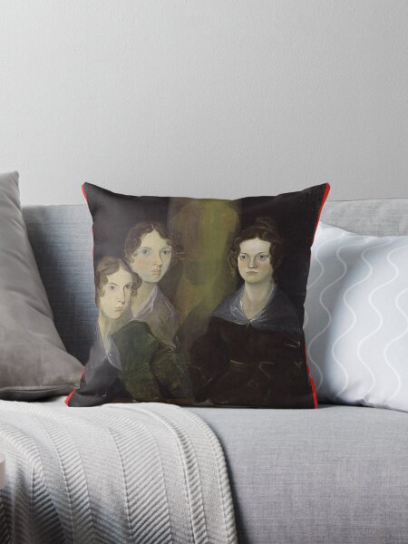 The Bronte Sisters Pillows u0026 Cushions for Sale | Redbubble