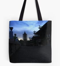 Dusk at Taoist Temple Tote Bag