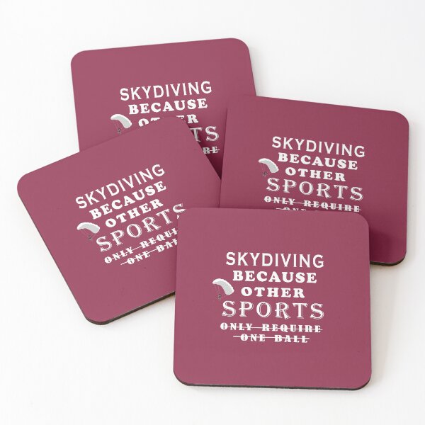 Item preview, skydiving because other sports only require one ball  designed and sold by hobbystore0-0.